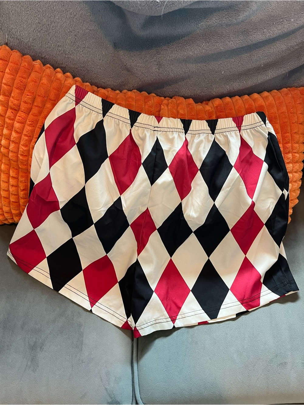 Clown Harley Quinn Diamond Shorts